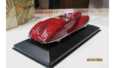 Mus014 Ixo 1/43 Delahaye 165 Figoni Falaschi 1938, масштабная модель, scale43