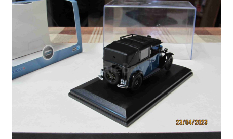 AT002 Oxford 1/43 Austin low loader Taxi blue, масштабная модель, scale43