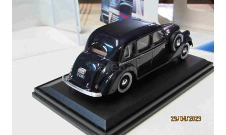 143ABH904LK Abrex 1/43 Skoda Superb(1938) dark blue, масштабная модель, Škoda, scale43