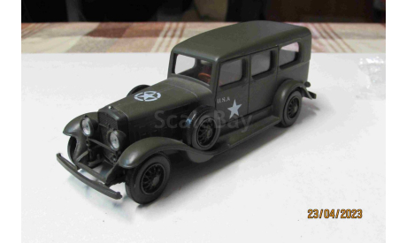 4000 Solido 1/43 Cadillac V16 military 1931, масштабная модель, scale43