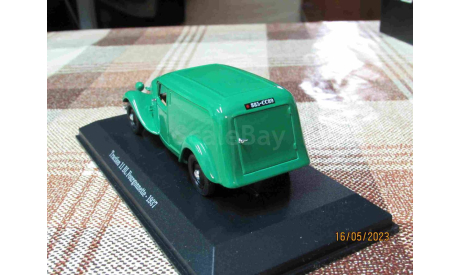 153040 Norev 1/43 Citroen Traction 11 BL Fourgonnette 1937 green, масштабная модель, Citroën, scale43