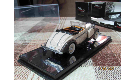 43705 Signature 1/43 1937 Maybach SW38,2-door Cabriolet, spohn, масштабная модель, scale43