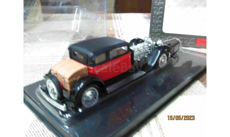 rio 4227 Rio 1/43 Bugatti 41 royale weymann 1929 red/black, масштабная модель, scale43