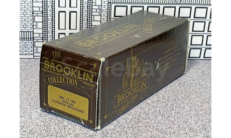 BRK 027 Brooklin 1/43 Cadillac Eldorado Brougham Hard Top 1957 silver met., масштабная модель, scale43