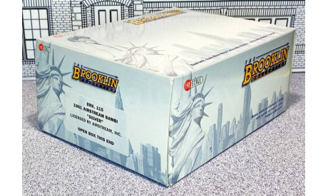 BRK 115 Brooklin 1/43 Airstream Bambi Trailer 1961 silver met., масштабная модель, scale43