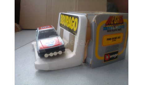 0120 BBURAGO 1/24 Ford Escort XR3 (Made in Italy), масштабная модель, scale24