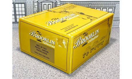 BRK 080 Brooklin 1/43 Pierce Arrow Travelodge 1937 dark blue, масштабная модель, scale43