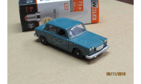 А-16 ДФИ(Донецк) 1/43 Lancia Flavia (пластик)синий, масштабная модель, scale43