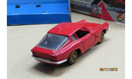 Москва 1/43 Maserati Mistral Coupe(металл)красный, масштабная модель, scale43
