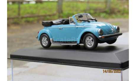430055140 Minichamps 1/43 VW 1303 Cabriolet 1974 Light Blue, масштабная модель, Volkswagen, 1:43