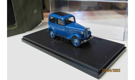 44346 Ebbro 1/43 Datsun 17 sedan 1938 blue, масштабная модель, scale43