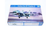 Sukhoi Su-27 Flanker B(trumpeter), сборные модели авиации, 1:32, 1/32