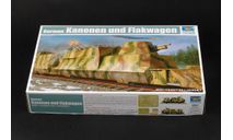 GERMAN KANONEN UND FLAKWAGEN ( Trumpeter), сборная модель (другое), scale35