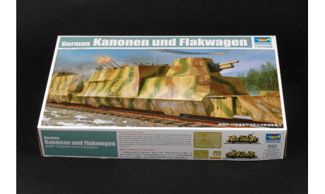 GERMAN KANONEN UND FLAKWAGEN ( Trumpeter), сборная модель (другое), scale35