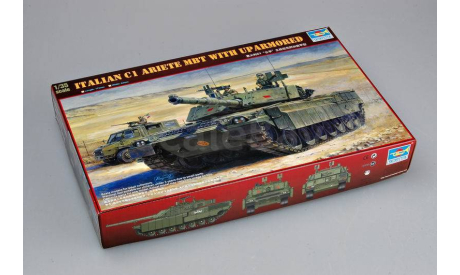 ITALIAN C1 ARIETE MBT ( Trumpeter), сборные модели бронетехники, танков, бтт, scale72