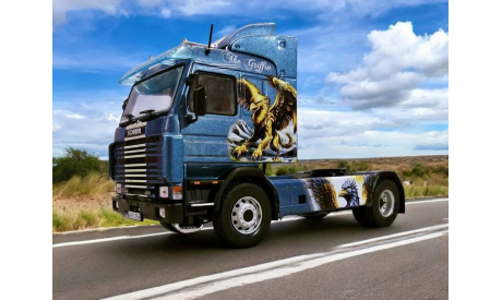 SCANIA 143M THE GRIFFIN 1/43 Truck Tuning Collection, масштабная модель, scale43