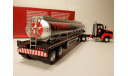 1/43 Freightliner FLD120 Texaco Gasoline Tanker, масштабная модель, scale43