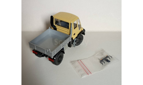 NZG 1/43 Mercedes Benz Unimog U300, самосвал, масштабная модель, Mercedes-Benz, 1:43