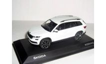 Skoda Kodiaq 2017 Norev 1/43 Шкода Кадьяк 4х4 Kodiak белый / WHITE -РЕДКИЙ! 1:43, масштабная модель, Škoda, scale43