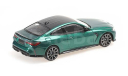 BMW M4 Competition G82 NEW 2022 L.E. 1/100 шт. Minichamps 1/43 БМВ 4 серии 4er) М4 купе ЭКСКЛЮЗИВНЫЙ ЦВЕТ = ЗЕЛЁНЫЙ металлик / GREEN  1:43, масштабная модель, scale43