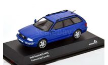 УДВОЮ*  Audi RS2 Avant Solido 1/43 Ауди Ауди эРэС2 (RS-2) синяя / BLUE 1:43, масштабная модель, scale43