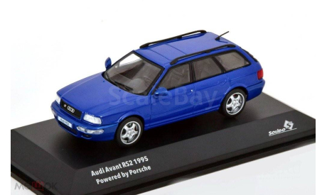 Audi RS2 Avant Solido 1/43 Ауди Ауди эРэС2 (RS-2) синяя / BLUE 1:43, масштабная модель, scale43