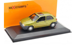 ★⬊ Акция! ⤵ ✔ Скидка!! ✔ Повыш.групп-скидка!!! - Ford Fiesta 3dr (MkIV) Minichamps Форд Фиеста -4 (1995)  3дв.  золотистая / GOLD 1:43