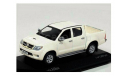 Toyota HiLux pick-up double cab 2006 LHD Minichamps 1/43 WHITE! -  1:43 Тойота ’ХайЛюкс’ 4х4 AWD БЕЛАЯ, масштабная модель