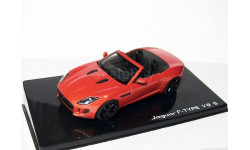 Jaguar F-Type V8S 2014 (X152) IXO --- Ягуар Ф-тип  кабрио  оранжевый/ orange 1:43