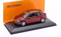 ↪︎ Под ЗАКАЗ! См.ТЕКСТ! ⇝ Ford Focus II (Mk2) hatchback Minichamps 1/43 Форд Фокус 2005 Мк2 хэтч 5дв 1:43 BORDO