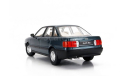 ⬊ Акция-СКИДКА! ⤵ Под ЗАКАЗ! ↪ Audi 80 B3 limousine 1/18  Triple 9  Ауди-80 Б3 1989 Сине-зелён./ Lago Blue 1:18, масштабная модель, scale18