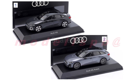 ⬊ Акция-СКИДКА! ⤵ Под ЗАКАЗ! ↪ Audi A5 Limousine NEW 2025 1/43 Norev Ауди А5 (типа - A4 B10 ;) DARK GREY / т.серый  1:43, масштабная модель, scale43