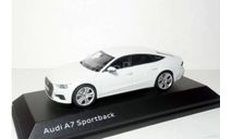 ↪︎ Под ЗАКАЗ! См.ТЕКСТ!!  Audi A7 (C8) Sportback iScale - Kyosho 1/43 Ауди А7 2017 ’спорт-купе’ БЕЛЫЙ  /  WHITE 1:43, масштабная модель, scale43