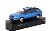 ✔ В наличии! -  Audi S2 Avant Solido 1/43 Ауди Ауди эС2 (S-2)  ГОЛУБАЯ / BLUE 1:43, масштабная модель, scale43