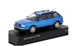 ✔ В наличии! -  Audi S2 Avant Solido 1/43 Ауди Ауди эС2 (S-2)  ГОЛУБАЯ / BLUE 1:43