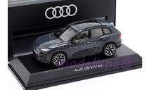 ★⬊ Акция! См.ТЕКСТ! ⤵ Под ЗАКАЗ! ↪ Audi Q6 e-tron NEW 1/43 Spark Ауди Q-6 Е-кроссовер 2024 NEW 1:43 GREY  /  серый, масштабная модель, scale43