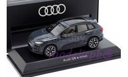 ★⬊ Акция! См.ТЕКСТ! ⤵ Под ЗАКАЗ! ↪ Audi Q6 e-tron NEW 1/43 Spark Ауди Q-6 Е-кроссовер 2024 NEW 1:43 GREY  /  серый