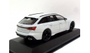 Audi RS6 Avant 2020 NEW Minichamps 1/43 Ауди РС-6 (С8) УНИВЕРСАЛ белый  металлик / WHITE 1:43, масштабная модель, scale43