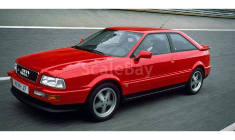 С РУБЛЯ!  Audi S2 Coupe 1992 Solido 1/43 Ауди купе эС-2 1:43 RED / красная 1:43, масштабная модель, scale43