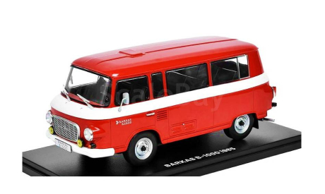 ↪︎ Под ЗАКАЗ! См.ТЕКСТ! ⇝ Barkas B1000 ГДР 1965 Hachette 1/24 Микроавтобус Баркас Б-1000 красный / RED 1:24, масштабная модель, scale24