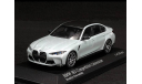 Под ЗАКАЗ! - BMW M3 Competition G80 NEW 2022 Minichamps 1/43 БМВ 3 серии (3er) М3 седан СЕРАЯ 1:43, масштабная модель, scale43