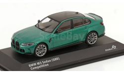 ✔ В наличии! -  BMW M3 (G80) Competition Sedan NEW 2022 Solido 1/43 БМВ 3 серии (3er) ЗЕЛЁНЫЙ / green 1:43