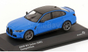 ✔ В наличии! -  BMW M3 (G80) Competition Sedan NEW 2022 Solido 1/43 БМВ 3 серии (3er)  ГОЛУБОЙ / blue 1:43, масштабная модель, scale43