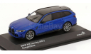 ✔ В наличии! -  BMW M3 Touring (G81) Competition NEW 2022 Solido 1/43 БМВ 3 серии (3er) СИНИЙ /  blue 1:43, масштабная модель