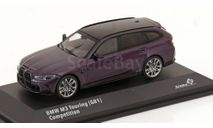 ✔ В наличии! -  BMW M3 Touring (G81) Competition NEW 2022 Solido 1/43 БМВ 3 серии (3er) ФИОЛЕТОВЫЙ / Violett 1:43, масштабная модель, scale43