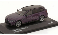 ✔ В наличии! -  BMW M3 Touring (G81) Competition NEW 2022 Solido 1/43 БМВ 3 серии (3er) ФИОЛЕТОВЫЙ / Violett 1:43