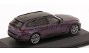 ✔ В наличии! -  BMW M3 Touring (G81) Competition NEW 2022 Solido 1/43 БМВ 3 серии (3er) ФИОЛЕТОВЫЙ / Violett 1:43, масштабная модель, scale43