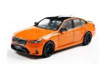 ★ BMW M5 (G90) Соmреtitiоn 1/43 БМВ М5 (Г90) 2024 седан оранжевая! / ORANGE 1:43, масштабная модель, Solido, scale43