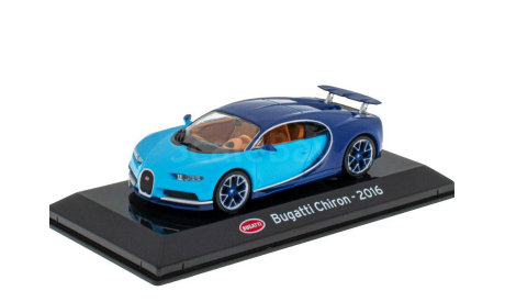 Bugatti Chiron 2016 Altaya ’Supercars Collection’ Бугатти Широн 2016 год 1:43, масштабная модель, scale43