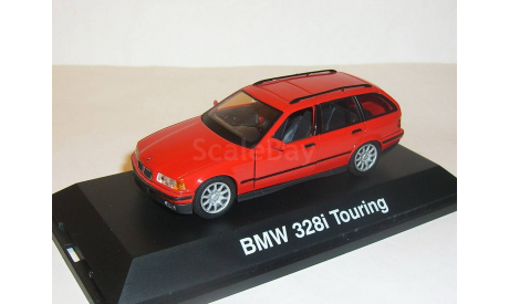 BMW 3series (3-er) -   328i (E36) Touring --- БМВ 1992 -1994г. 1:43 БМВ 3-series  Бэха - тройка - трёшка универсал красная / RED, масштабная модель, 1/43, Schuco